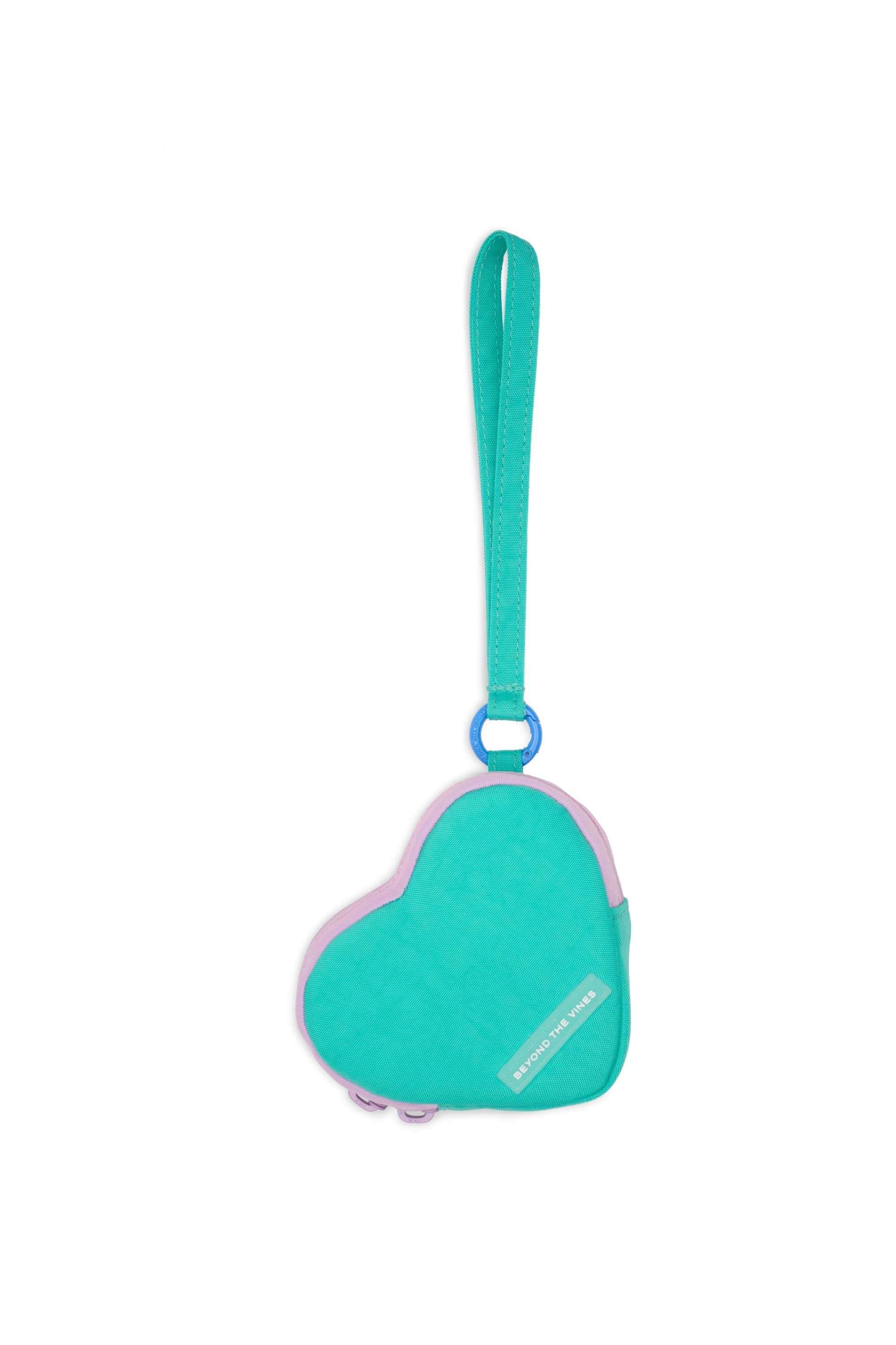 カラーブロック ハートポーチ | Beyond The Vines – Beyond The Vines