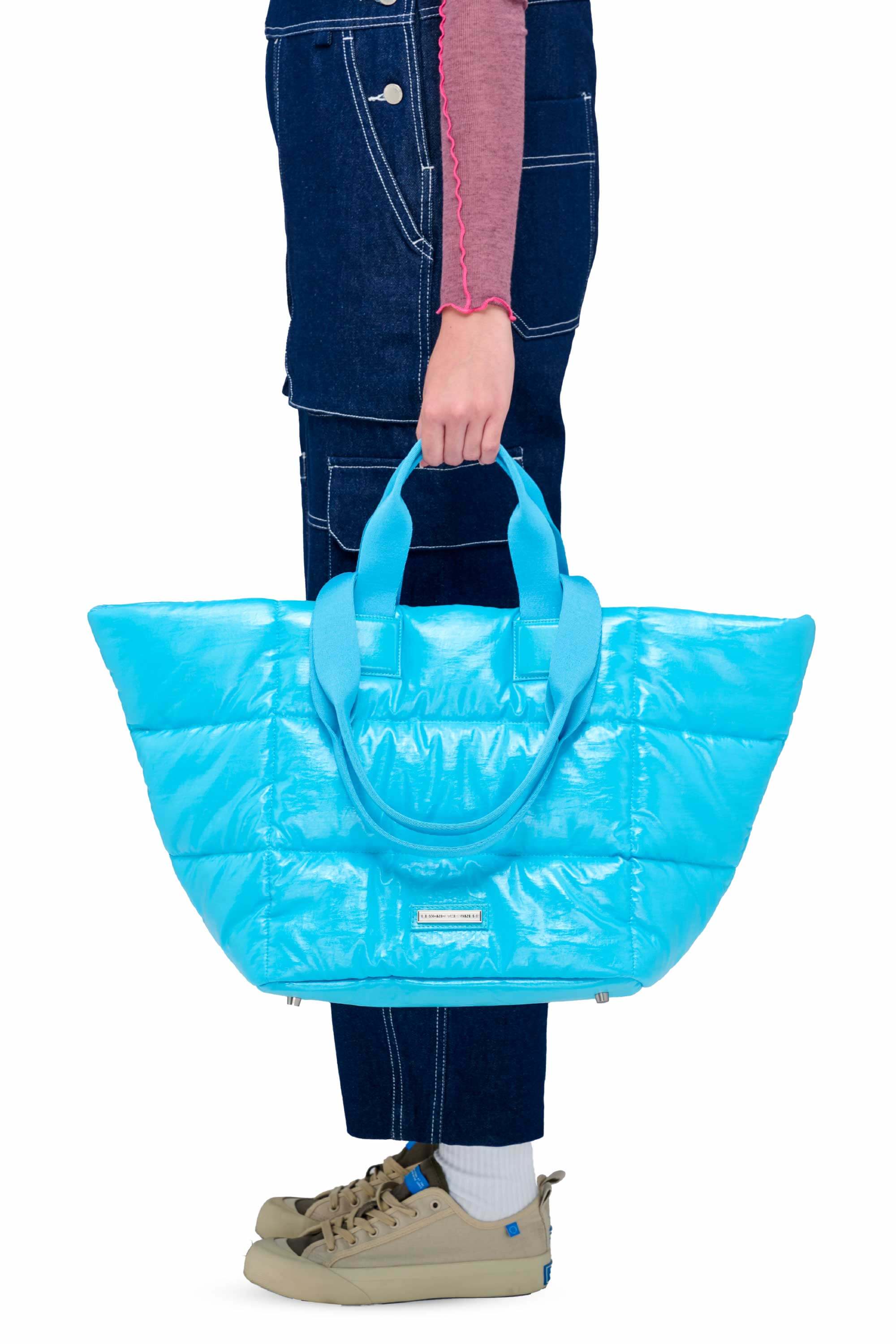 関税込み★BEYOND THE VINES★Glazed Poofy Trapeze Bag Glazed Poofy Trapeze Bag | Beyond The Vines