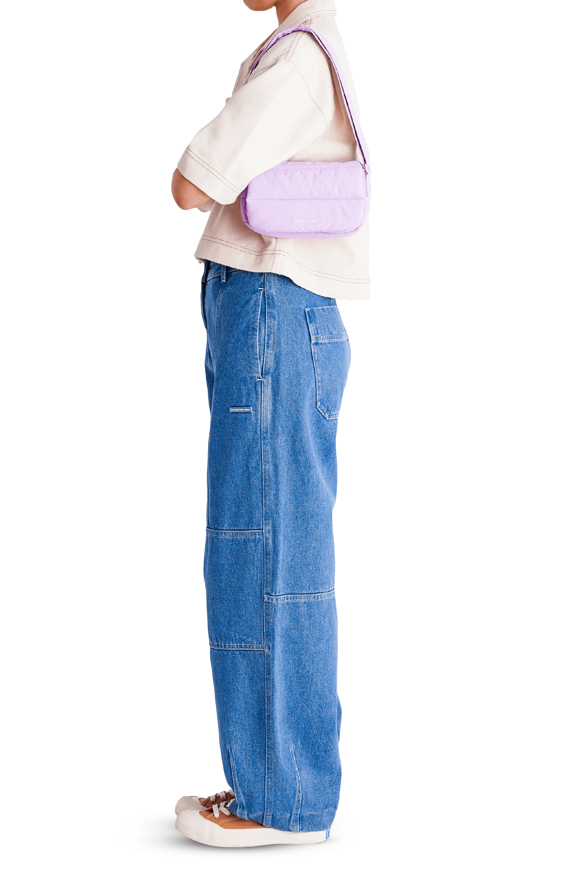 【国内発送/関税込!!】BEYOND THE VINES★Pocket Poofy Bag LILAC01_15475b87-93a3-48fd-