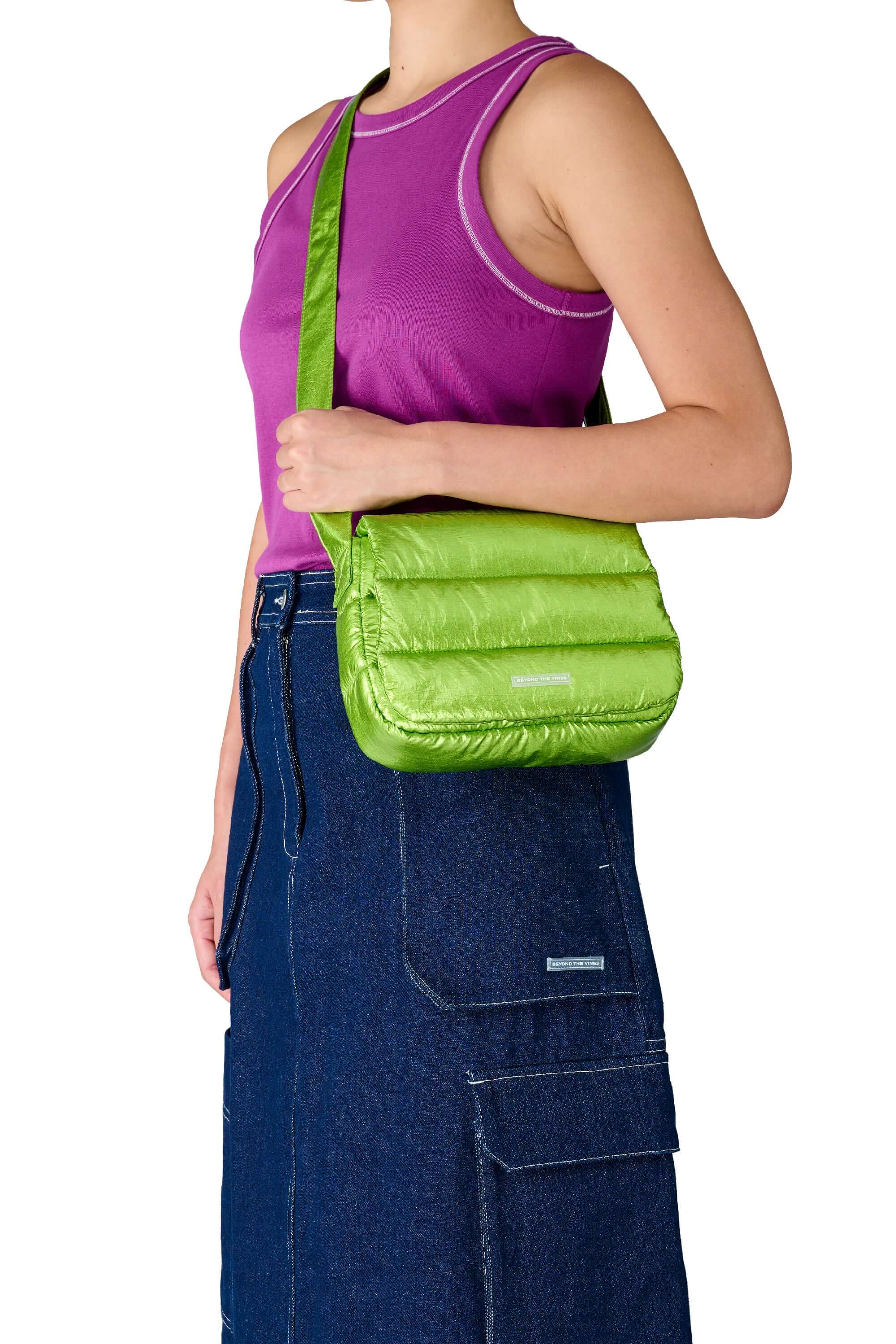 Metallic Poofy Bag | Beyond The Vines – Beyond The Vines Japan