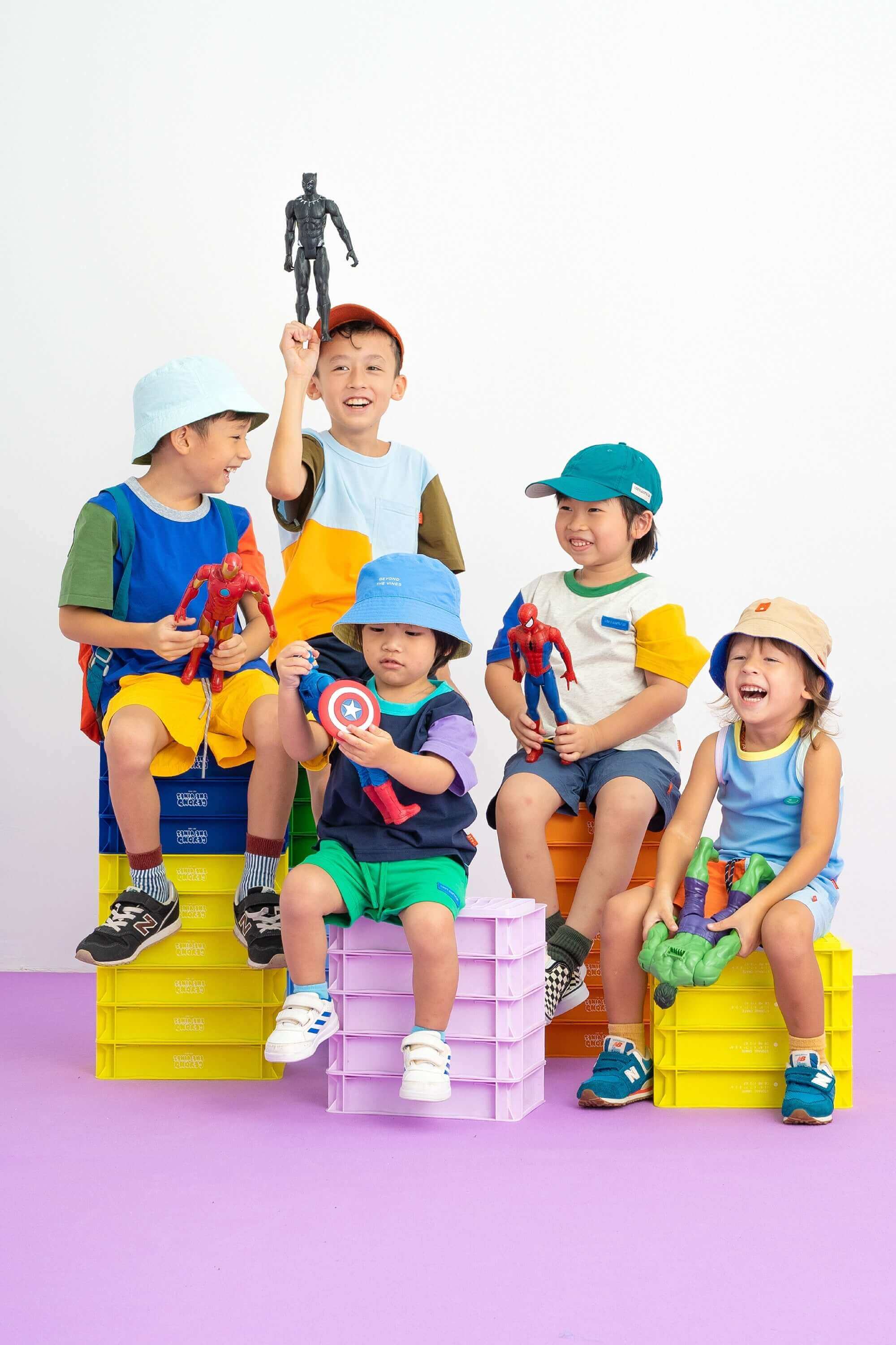 キッズ リバーシブル バケットハット | Beyond The Vines – Beyond The