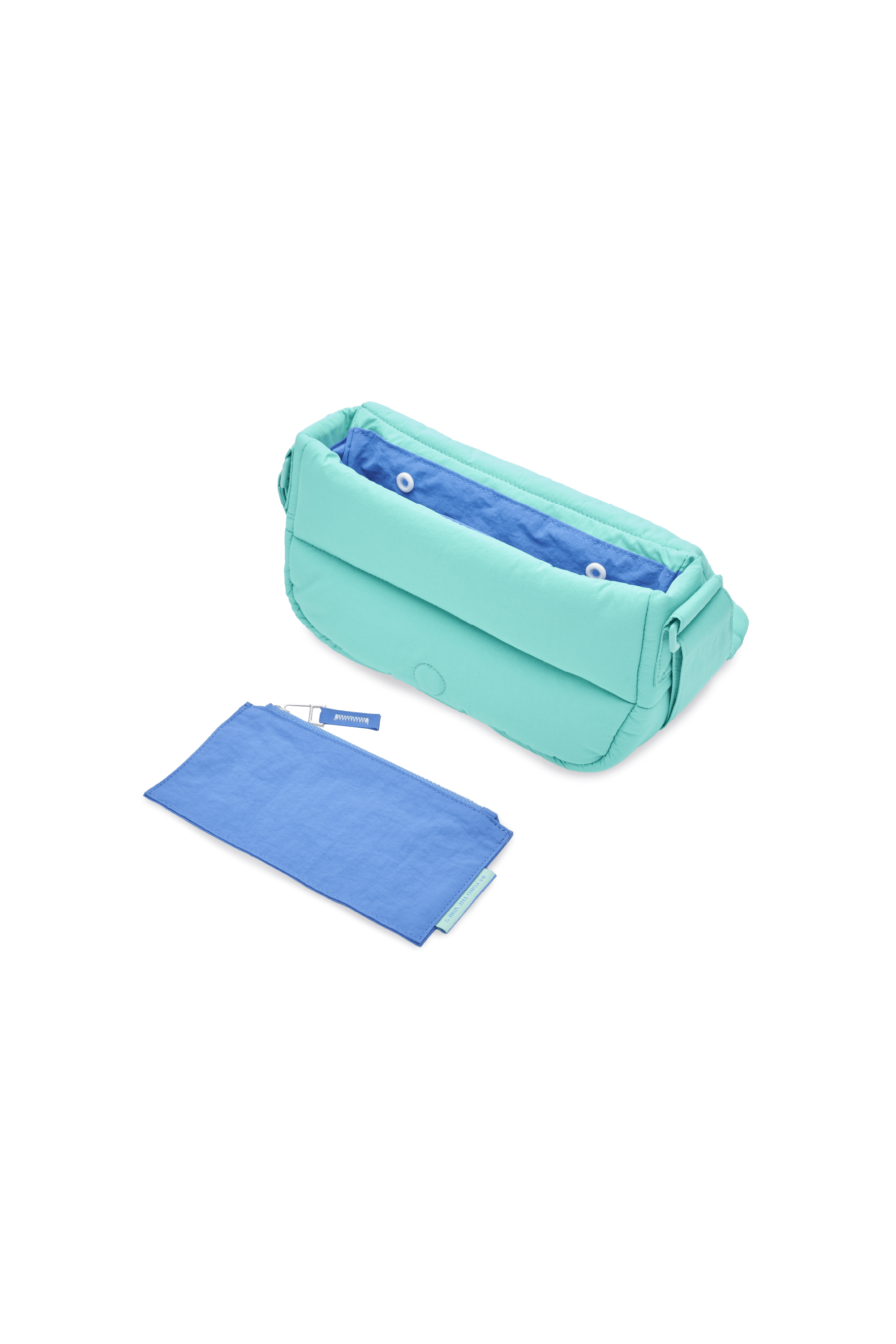 【送関込み】*Beyond The Vines* Pocket Poofy Bag TURQUOISE07.png?v=1732781607&