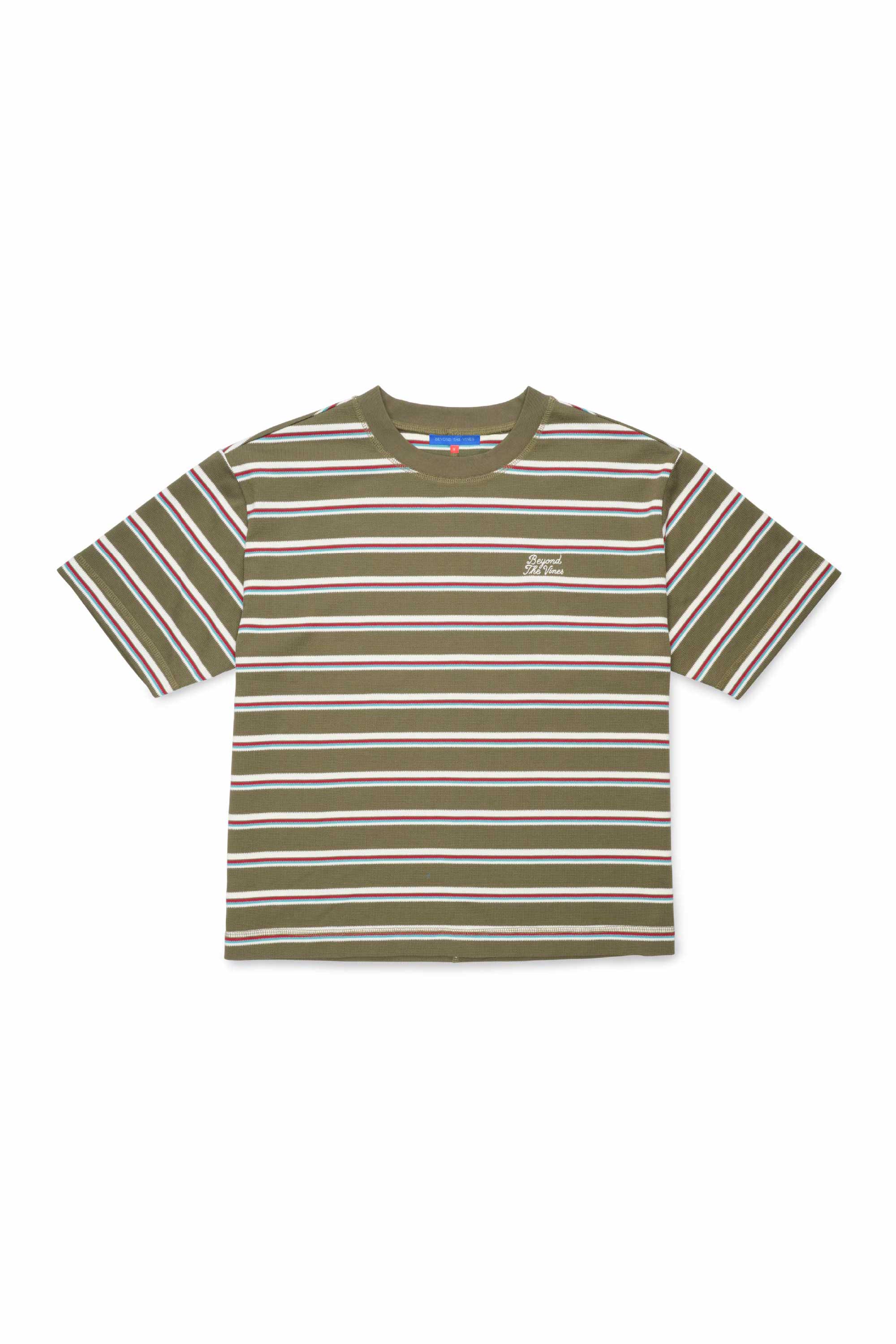 Womens Striped Relaxed T Shirt | ビ Beyond The Vines – Beyond The