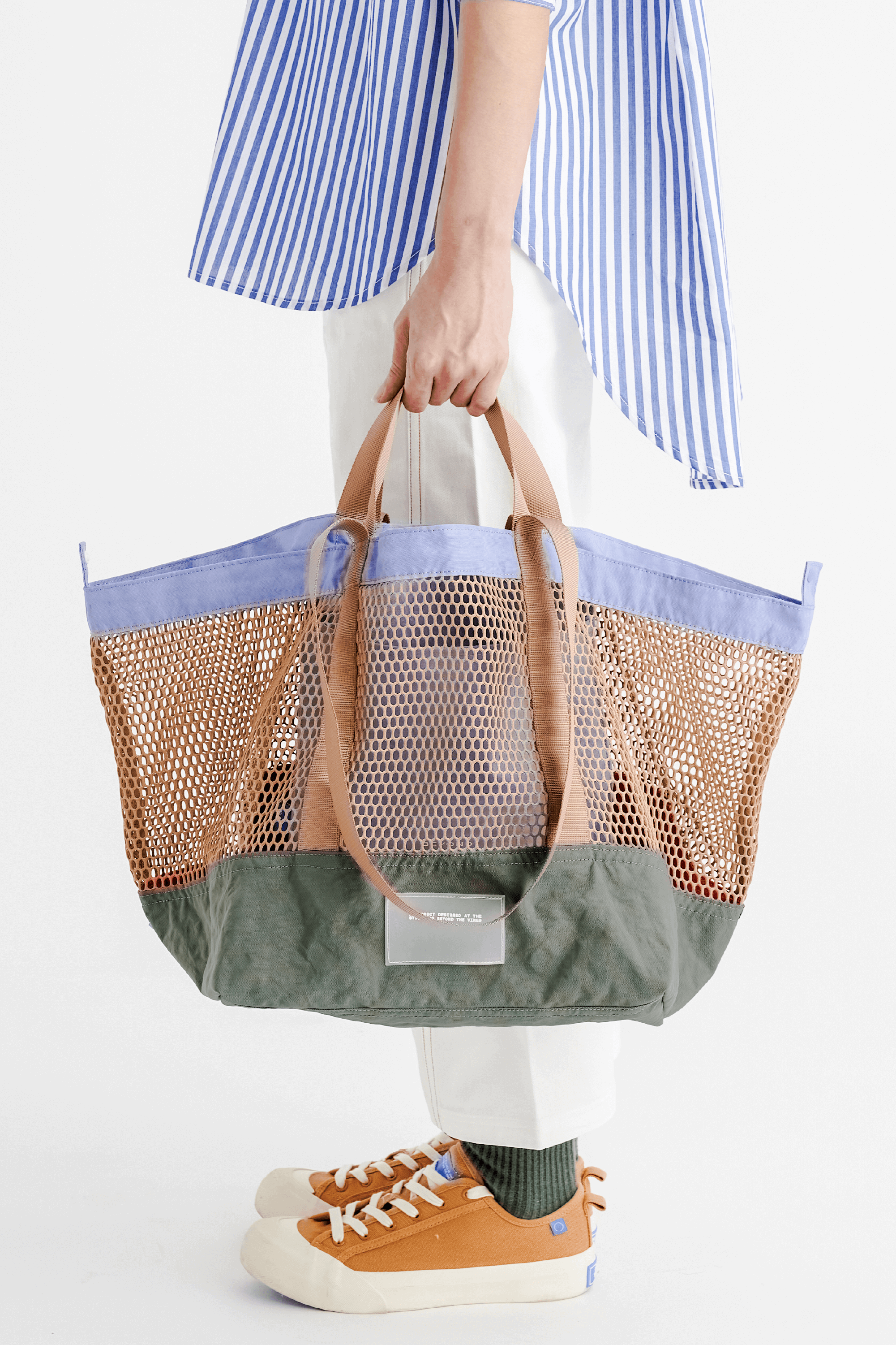 Khaki Colourblock