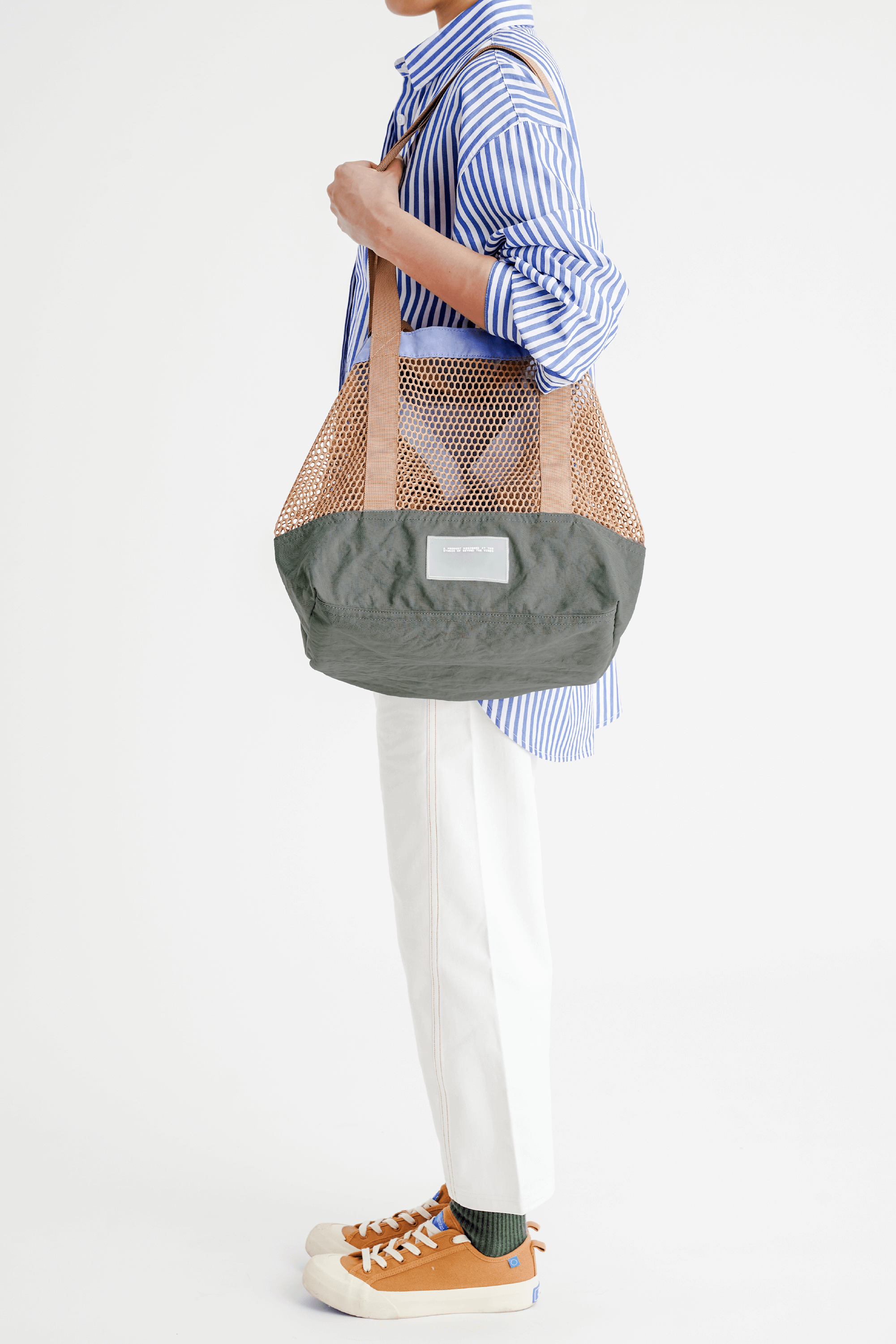 Khaki Colourblock